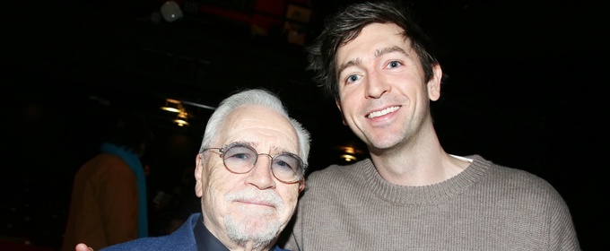 Photos: SUCCESSION Stars Brian Cox and Nicholas Braun Reunite at GRUESOME PLAYGROUND INJURIES Photo