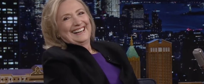 Video: Hillary Clinton Talks SUFFS and More on THE TONIGHT SHOW