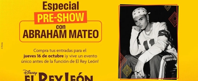 EL REY LE?N celebra su 15 aniversario con Abraham Mateo