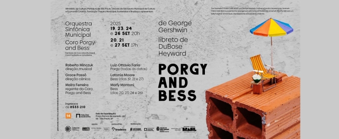 Gershwin’s PORGY AND BESS Gets Brazilian-made, Black-led Revival at Theatro Municipal of São Paulo