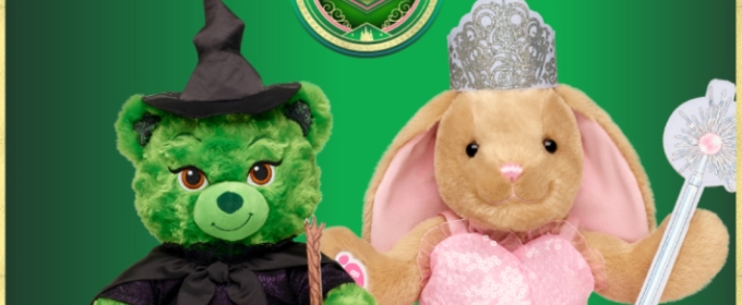 WICKED Teams Up with Build-A-Bear On Glinda and Elphaba Plushies