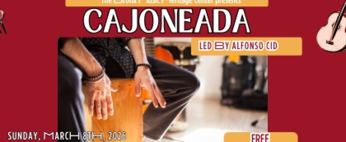 Flamenco Festival NY 2026 to Feature Interactive CAJONEADA Workshop