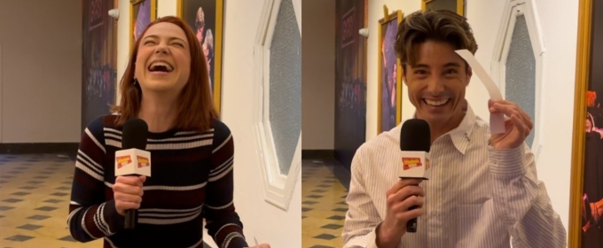 Lydia Fairén y Aaron Cobos juegan a reconocer frases de personajes anteriores