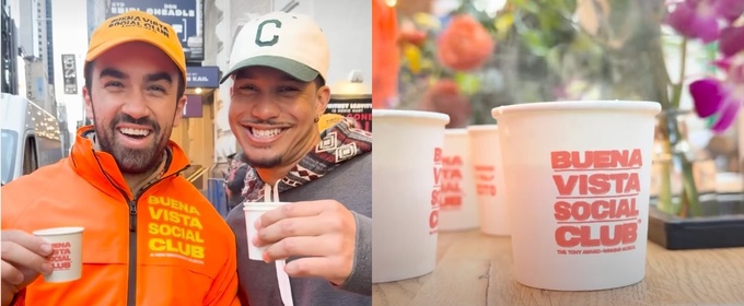 Video: BUENA VISTA SOCIAL CLUB Celebrates One Year on Broadway With Cuban Coffee Truck