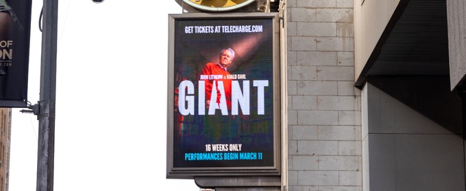 Photos: GIANT, Starring John Lithgow, Arrives at the Music Box Theatre