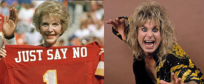 THAT 80S IMPROV CHALLENGE: JUST SAY NO TO DRUGS/OZZY OSBOURNE EDITION Set for Young Ethels