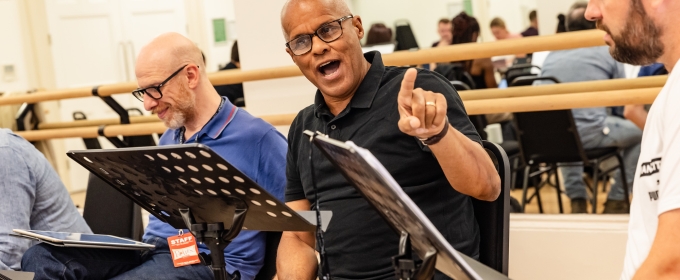Photos: SOMETHING ROTTEN! IN CONCERT in Rehearsal