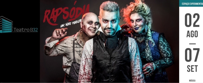 RAPSÓDIA – O MUSICAL Opens in São Paulo with a Touch of Humor, Horror, Exaggeration and Sensory Adventure
