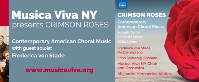 Musica Viva NY Releases CRIMSON ROSES: Contemporary American Choral Music