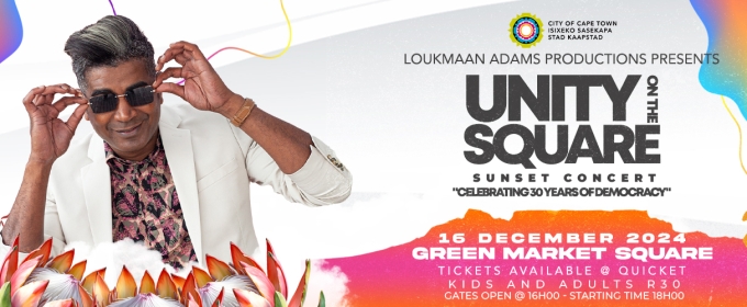  Unity On The Square Music Festival Returns This December in Cape Town