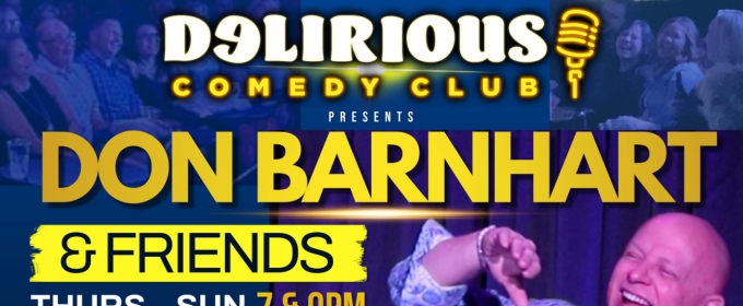 Don Barnhart Returns To Delirious Comedy Club For Las Vegas Residency