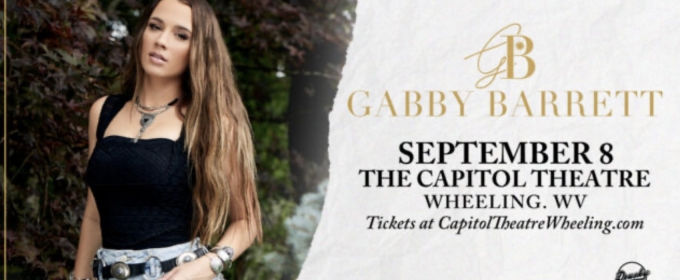 Gabby Barrett Comes to the Capitol Theatre in September