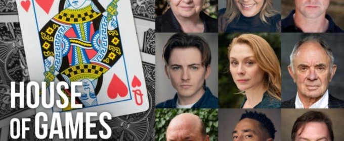 Full Cast Set For David Mamet's HOUSE OF GAMES at Hampstead Theatre