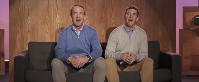 Eli and Peyton Manning Tackle Broadway in MANNINGCAST: THE MUSICAL