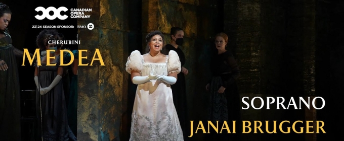 Video: Soprano Janai Brugger on Cherubini's MEDEA at Canadian Opera Company