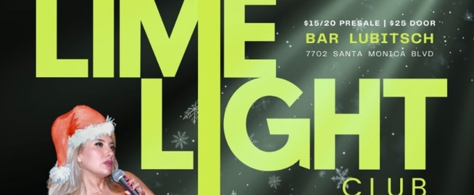 Emily Goglia Will Present THE LIMELIGHT CLUB At Bar Lubitsch