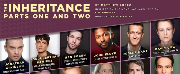 Cast Set for THE INHERITANCE By Matthew Lopez at Round House Theatre