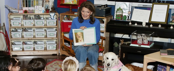 Photos: Tony Award-Winner Victoria Clark Visits P.S. 212 For Read Across America Day