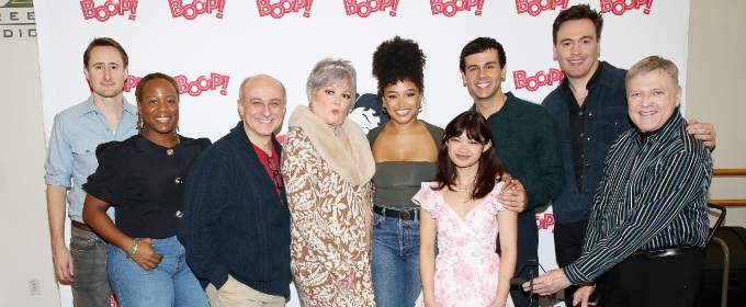 Photos: The Cast of BOOP! THE MUSICAL Meets the Press