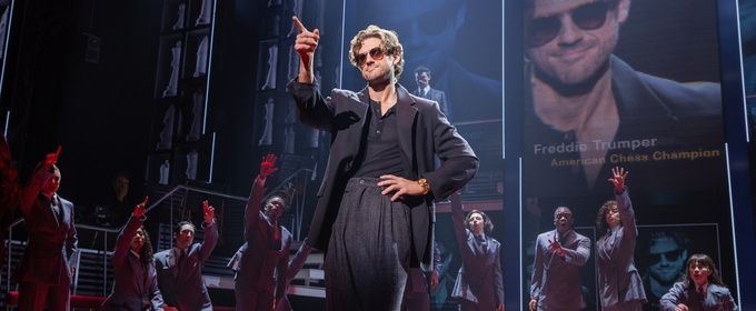 Photos: See Aaron Tveit, Lea Michele & Nicholas Christopher in CHESS on Broadway Photo