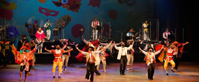 Ballet Folclórico Nacional Performs Tiempos de Carnaval at Gran Teatro Nacional
