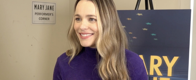 Video: Rachel McAdams Is Getting Ready for Her Broadway Debut in MARY JANE