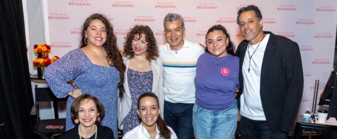 Photos: REAL WOMEN HAVE CURVES Visits The Museum of Broadway