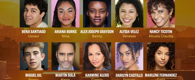 Principal Cast Set For IN THE HEIGHTS at the Muny