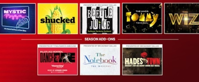 BEETLEJUICE, THE WIZ, and More Set for Broadway at the Center 2026/27 Season