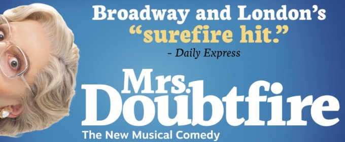 Tickets on Sale Friday For MRS. DOUBTFIRE in Salt Lake City