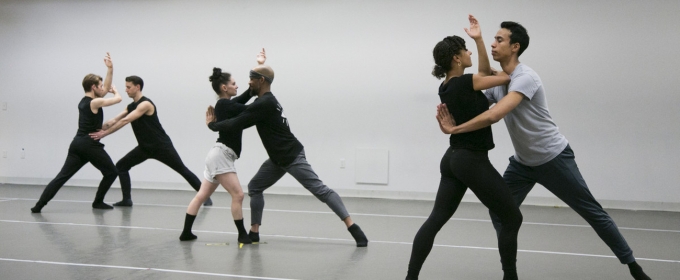 Photo Flash: Choreographer Joshua Beamish in the Lab With Dance Lab New York Photos