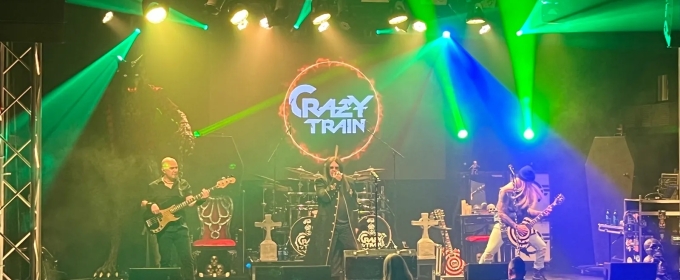  Ozzy Osbourne Tribute Band CRAZY TRAIN Returns to Jaffrey's Park Theatre This Friday