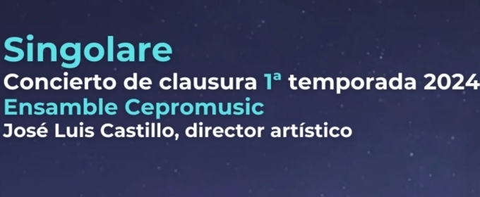 Con El Concierto Singolare, El Ensamble Cepromusic Concluye Su Primera Temporada 2024 En Bellas Artes