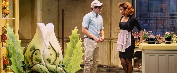 Photos: Joshua Bassett and Joy Woods in LITTLE SHOP OF HORRORS Photo