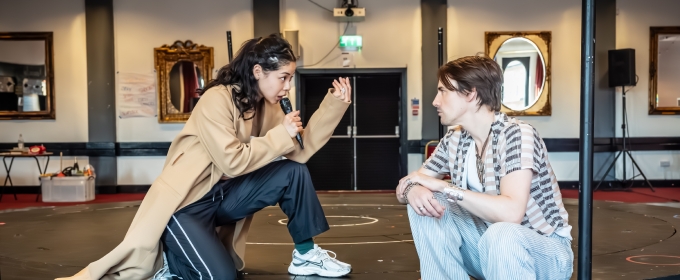Photos: Reeve Carney and Eva Noblezada in Rehearsal For CABARET AT THE KIT KAT CLUB in London Photo