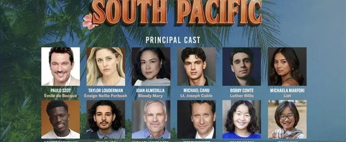Joan Almedilla, Michael Canu, Bobby Conte, and More Join SOUTH PACIFIC at The Muny