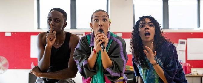 Photos: MAMA GOOSE Panto in Rehearsal at Stratford East