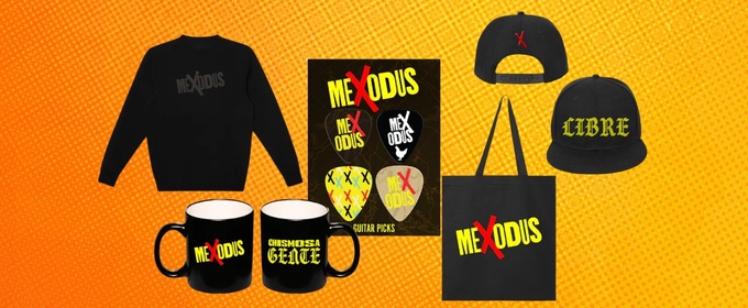 Shop MEXODUS Merch in BroadwayWorld's Theater Shop