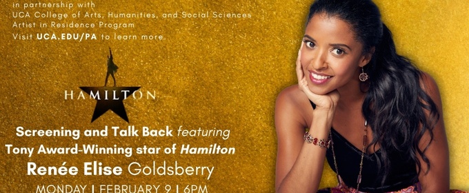 Review: RENÉE ELISE GOLDSBERRY TALK WITH STUDENTS AFTER A VIEWING OF HAMILTON at Reynolds Performance Hall