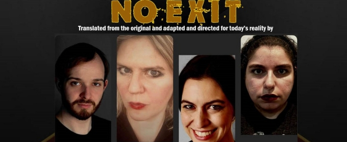 C.A.G.E. Theatre Company to Present NO EXIT, Adapted & Directed by Michael Hagins