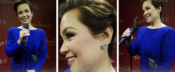 Up-Close: Lea Salonga's Wax Figure for Madame Tussauds SG