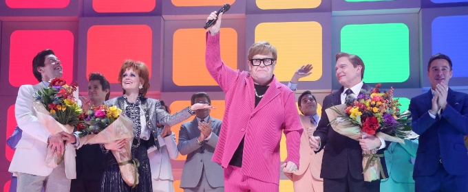 Photos: Elton John Joins the Cast of TAMMY FAYE THE MUSICAL For Opening Night Curtain Call