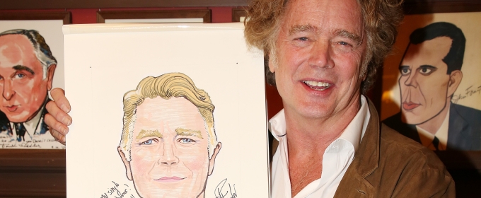 Photos: PERFECT CRIME's John Schneider Receives Sardi's Caricature