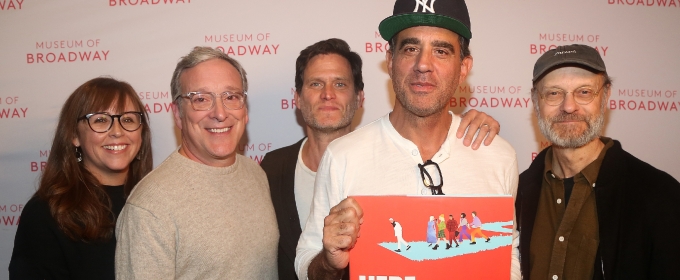 Photos: HERE WE ARE Cast Signs Copies of the Cast Recording at the Museum of Broadway