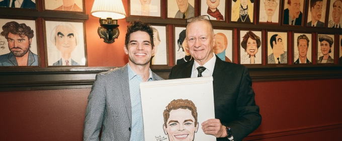 Photos: Jeremy Jordan Receives Portrait at Sardi's