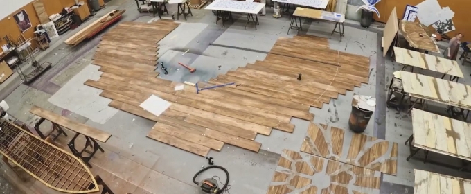 Video: Go Behind The Scenes Of Guthrie's THE HISTORY PLAYS Set Design