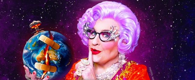 Review: A TRIBUTE TO DAME EDNA: OVERDRESSED FOR THE APOCALYPSE at Triad Theater