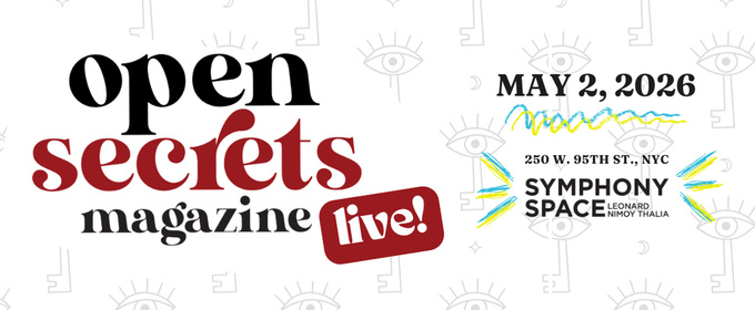 Jeff Hiller, Murray Hill, Youngmi Mayer to Keynote OPEN SECRETS LIVE in NYC