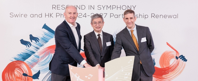 Swire Pledges HK$50m for the HK Phil in Largest Corporate Sponsorship Donation in Orchestra's History