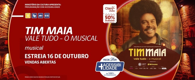 TIM MAIA — VALE TUDO: The Return of Brazil’s Soul Legend to the Stage